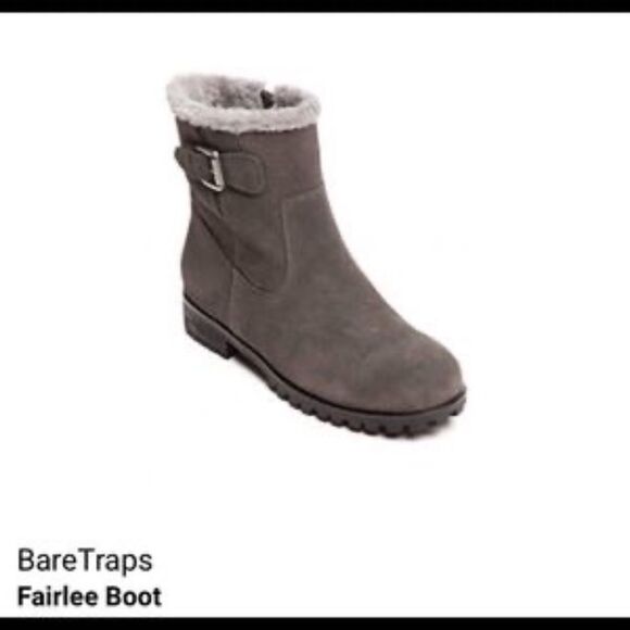 BareTraps Fairlee Lined Suede Booties Sz - Picture 1 of 7